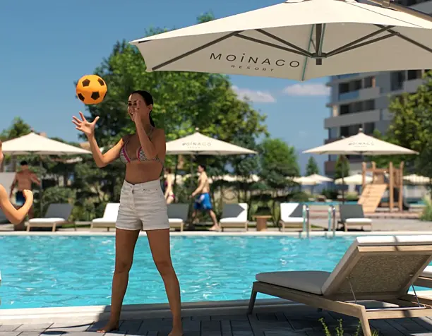 Анимационный ролик курортного комплекса "Moinaco Resort"