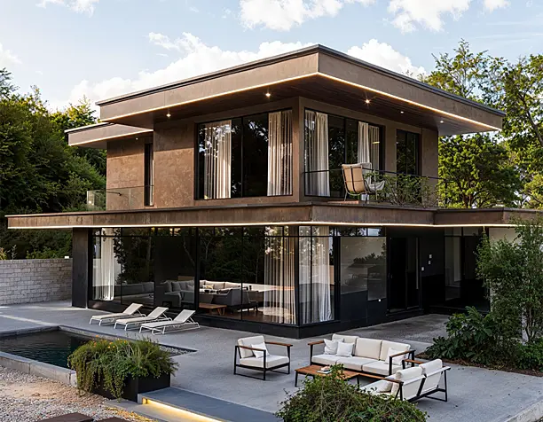 Project of private villa