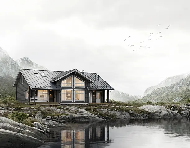 Mountains house