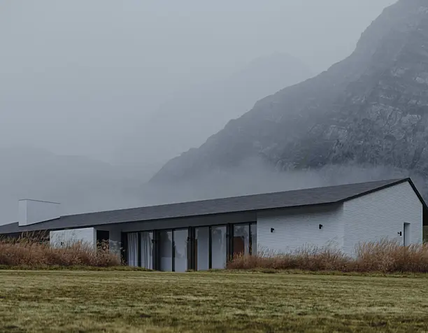 House in mountains