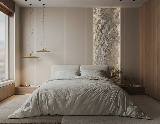 Japandi Bed room design
