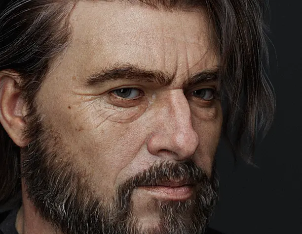 Man with a beard