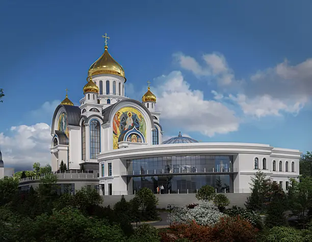 Визуализация к проекту кафедрального собора