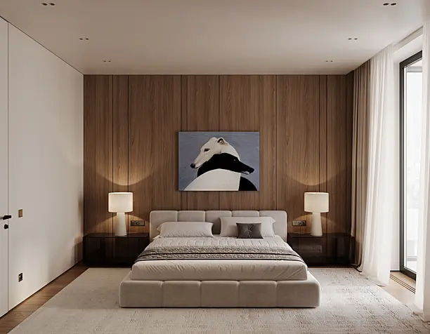 Bedroom interior | 3d visualization