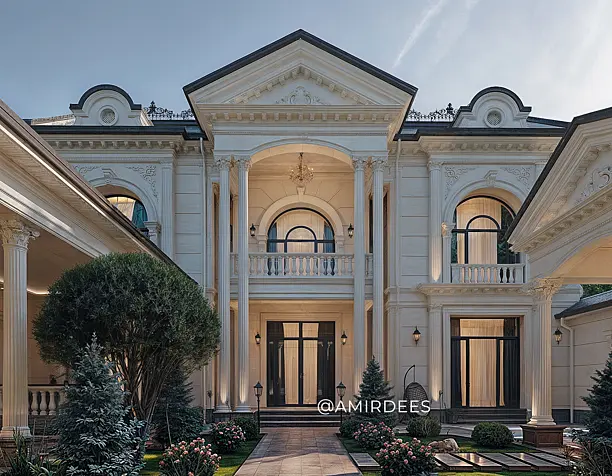 Villa Exterior neoclassic