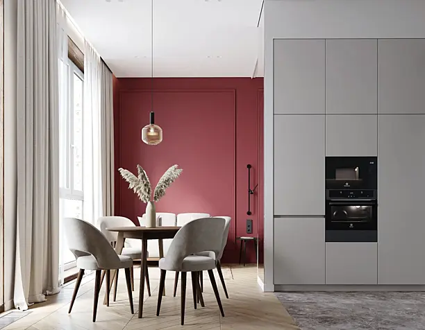 Визуализация квартиры-студии ЖК Невский 28.8m²