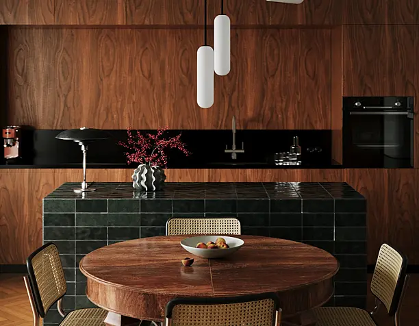 Mid century interior