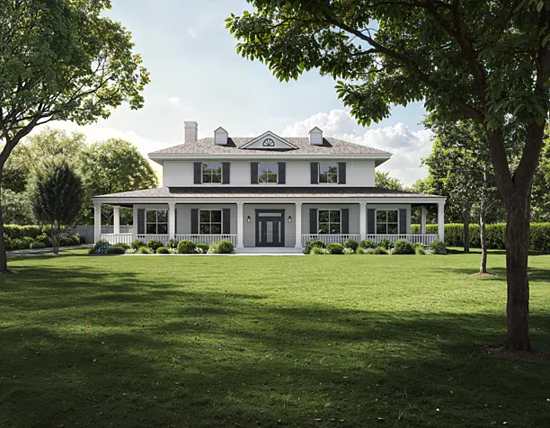 Colonial style house