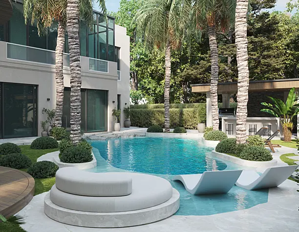 pool, style plyaj