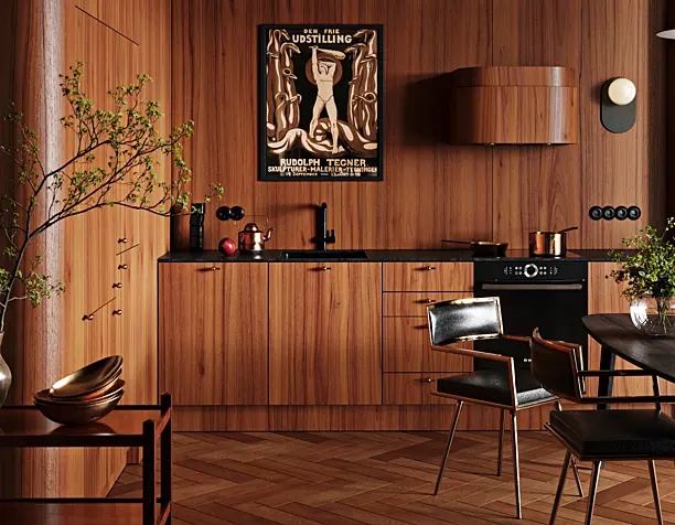 Warsaw apartment (сделано по референсу)