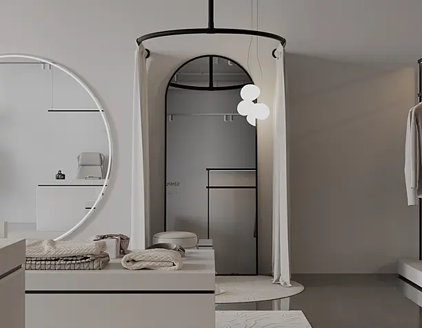 Minimalist boutique and showroom for ladies