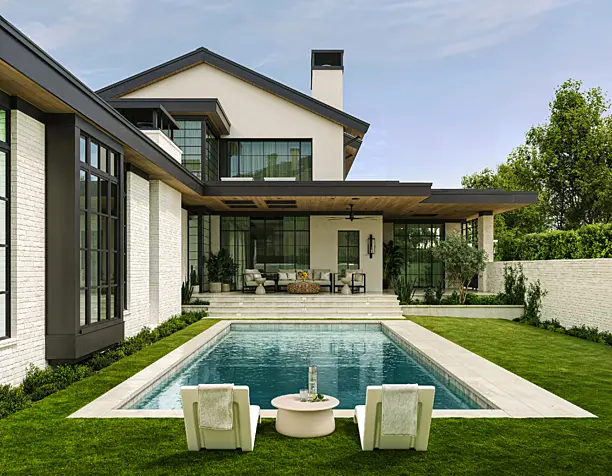 Beverly Lane House in Houston (сделано по референсу)