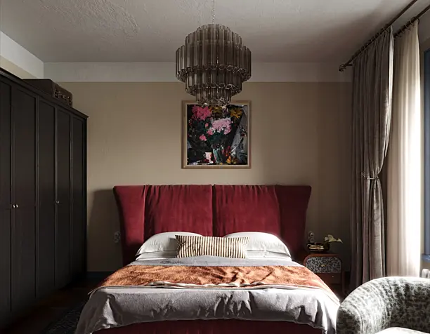 A cozy bedroom
