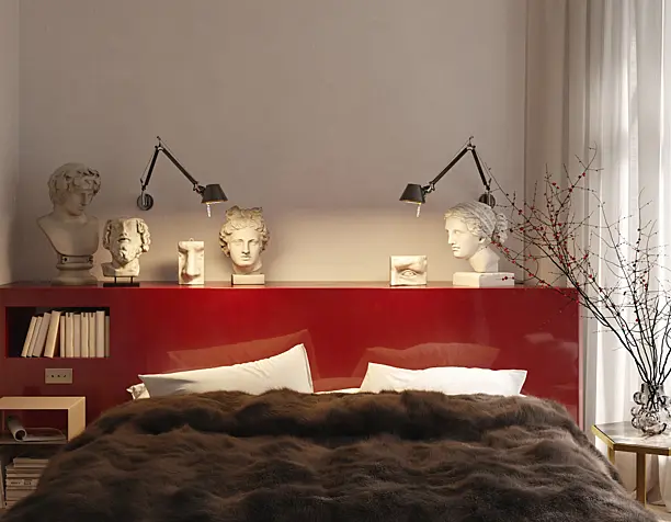 RED ACCENT | INTERIOR VISUALISATION