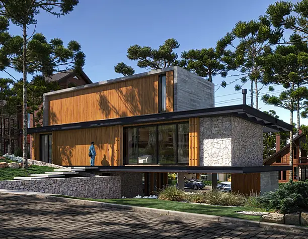 K House — Architectural Visualization