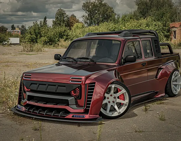 Lada NIVA 4x4 custom body kit