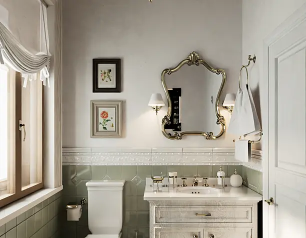 classical bathroom