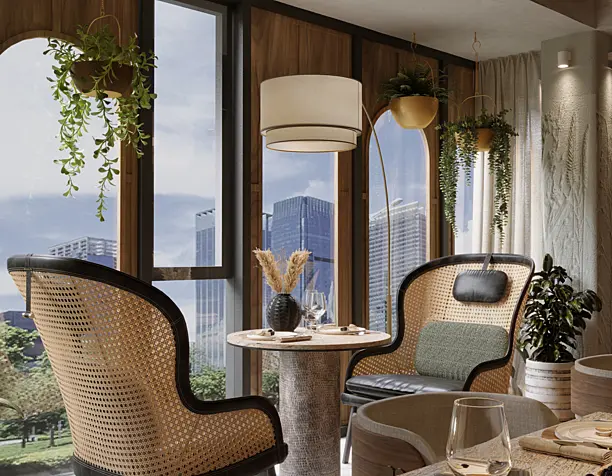 Tabit Fusion restaurant | 3d visualization
