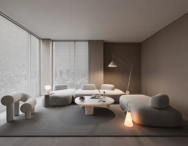 Minimalistic living room