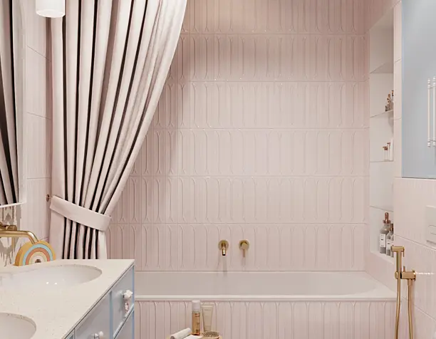 Bathroom for two girls