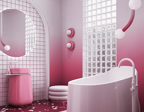 Berry Mousse Bathroom
