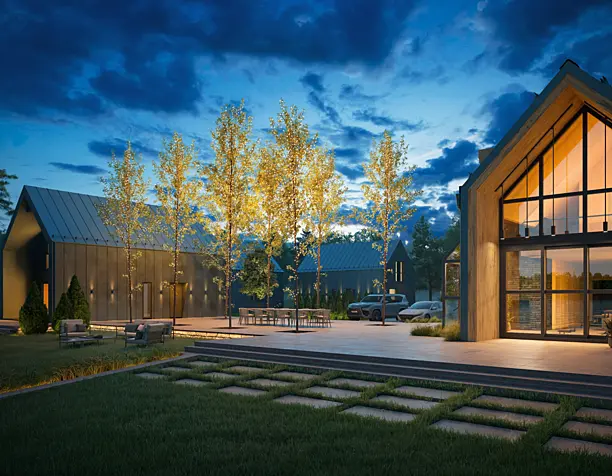 Visualization of a private house