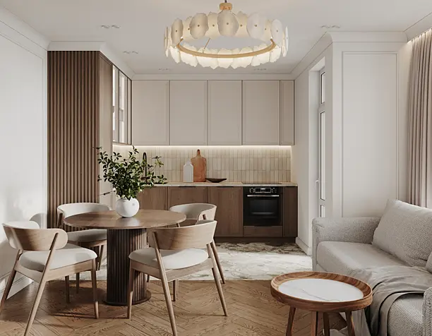Cozy soft interior