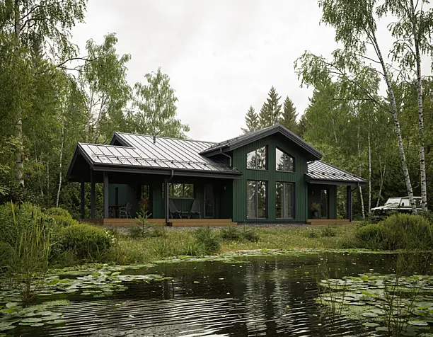 House by the river