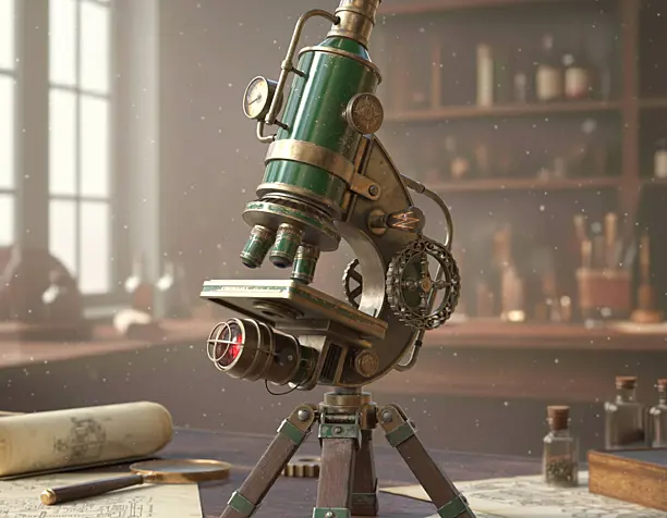 Steampunk Microscope