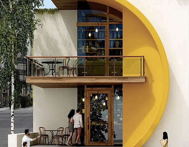Moon cafe (сделано по референсу)