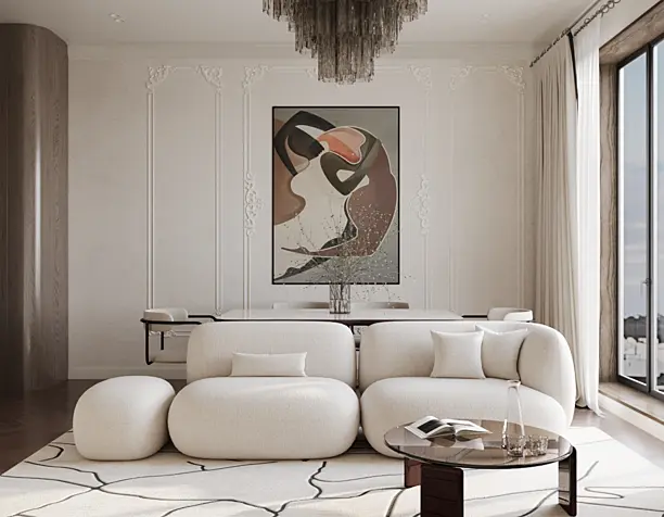 Modern Minimalist Living Room