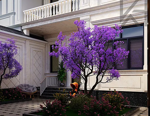 Neoclassic exterior