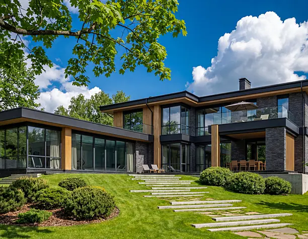 Modern private house