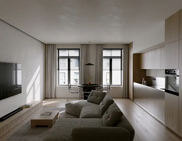 Neutral Atmosphere Living Room