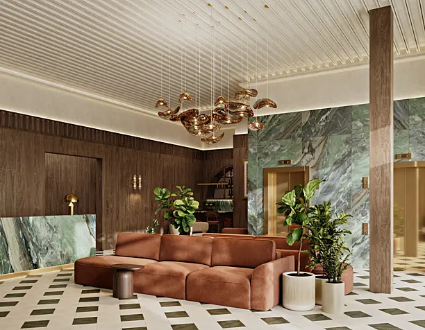 Hotel lobby (Pyshma) by hotconsulting.ru