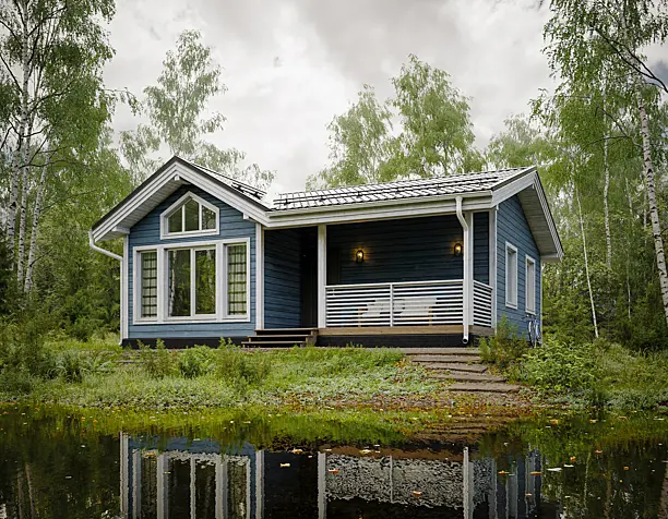 The house by the forest river