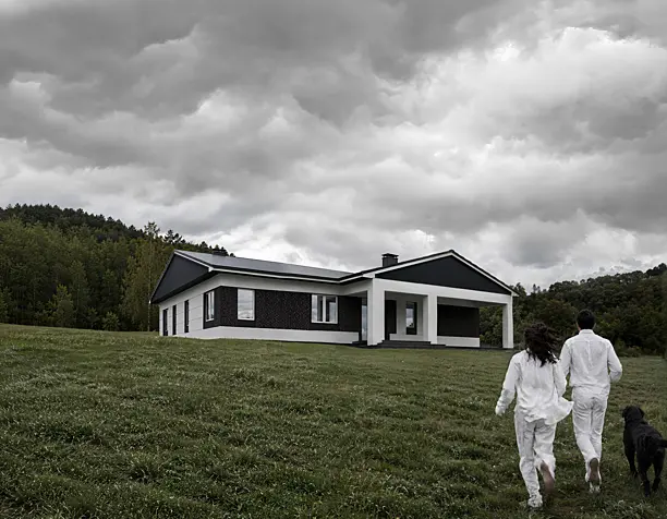 CONCEPT HOUSE IN THE FOREST