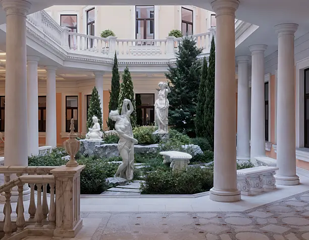 Patio. Three Graces
