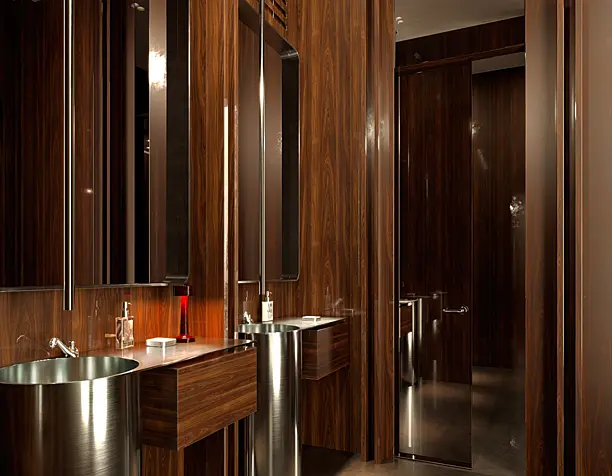 restaurant bathroom