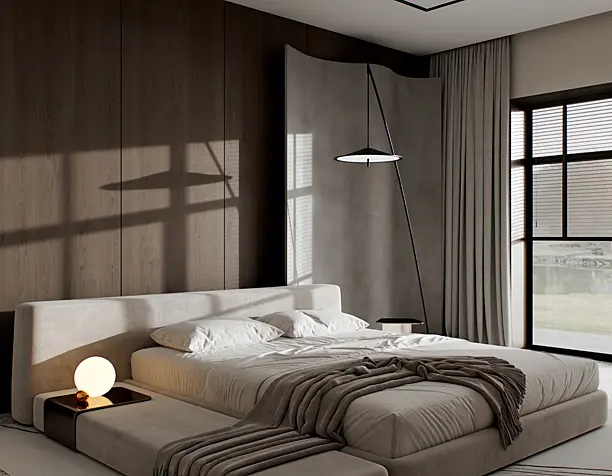 Serene Minimalism | Bedroom Interior