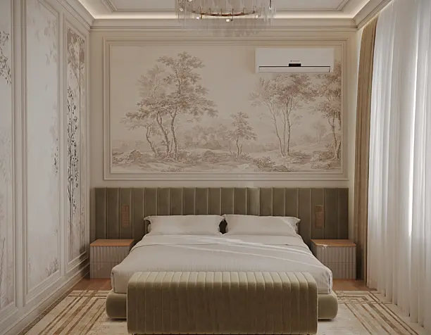Neoclassical Bedroom Design