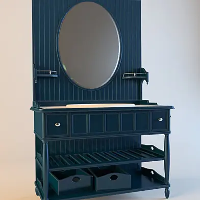 EuroDesign / Green&Roses / Blu Notte Inglese_3ddd