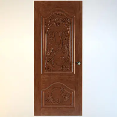 Резная дверь