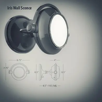 Iris Wall Sconce
