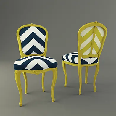 French Provincial Side Chair