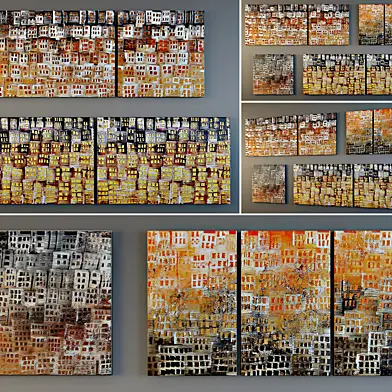 Triptych town