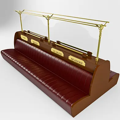 Диван для французского бистро