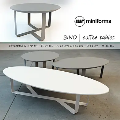 Miniforms BINO, Столики