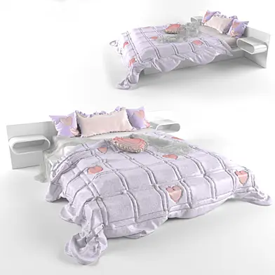 Bed With Heart