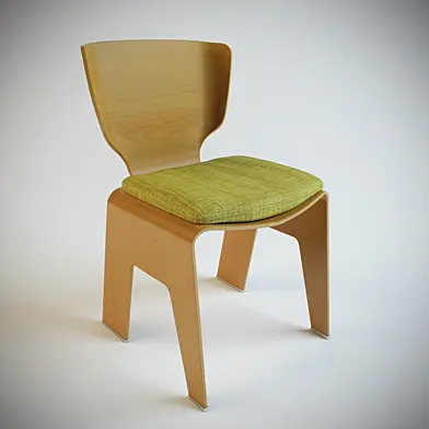 Kenzo Tange / Chair Circa, 1957